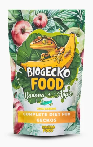 BioGecko Food Banana & Maçã – 100g