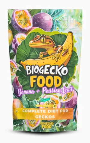 BioGecko Food Banana & Maracujá – 100g